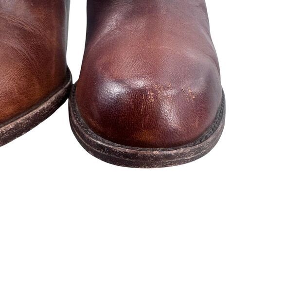 Frye Jenny Brown Ankle Boots - Picture 12 of 16